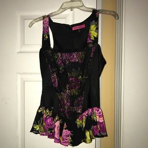 Betsey Johnson Corset top